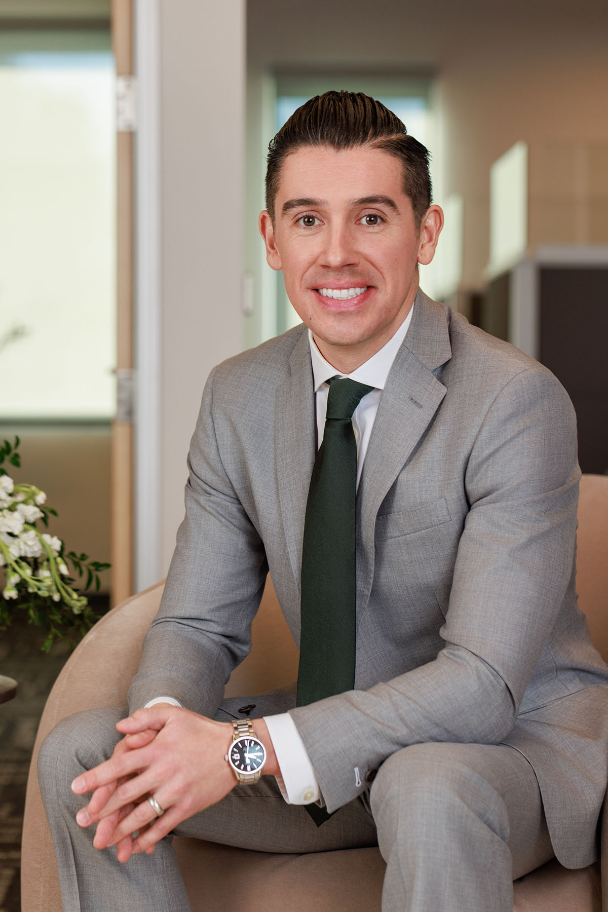 Edward Caballero - Managing Partner with credentials including CFA®, CFP®, CAIA®, and AIF®, specializing in analytical planning, investment oversight, and client-focused advisory work.